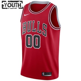 NBA Børn Trøje Chicago Bulls Custom 2022-23 Nike Icon Edition Rød Swingman